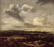 Jacob van Ruisdael Dune landscape with a rabbit hunt oil